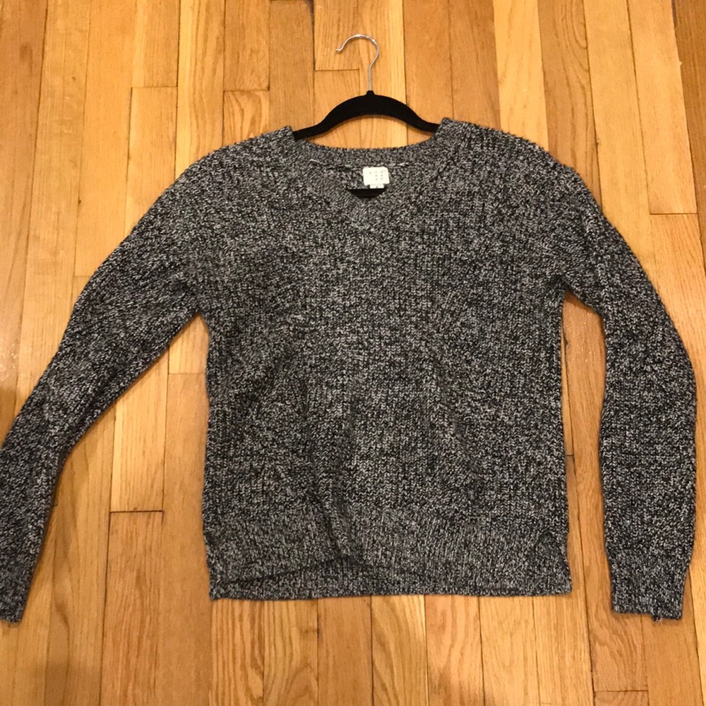 Women’s A New Day Black & White Sweater Small